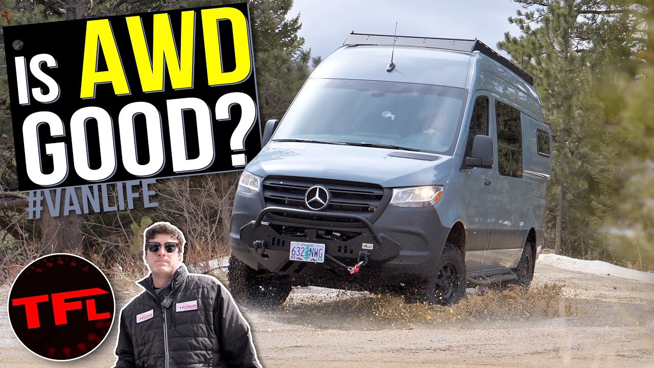 Хорош ли новый Mercedes-Benz Sprinter AWD 2023 года для бездорожья? Я проверил!