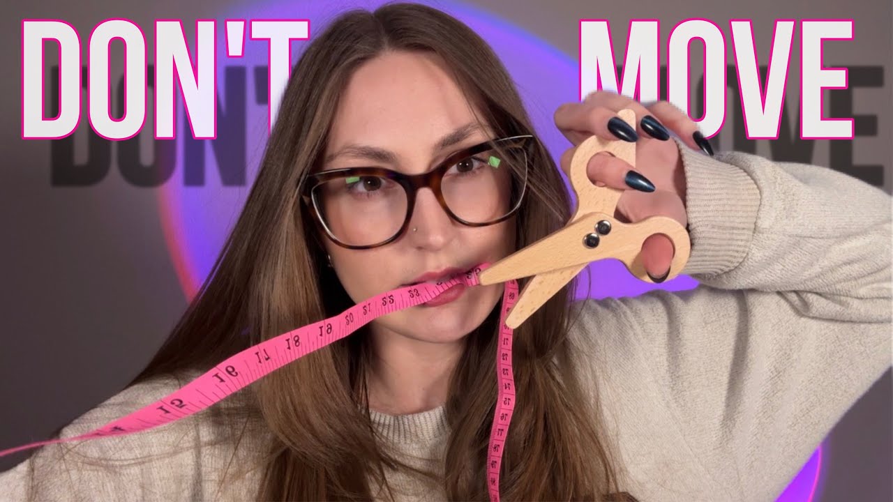 [ASMR] FAST & AGGRESSIVE HAIRCUT & STYLE ✂️ (invisible clips, personal attention)