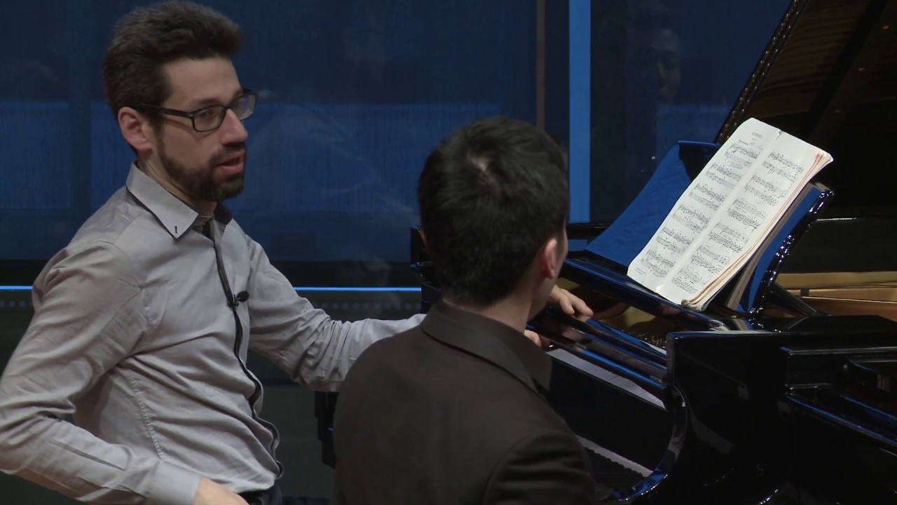 Piano Master Class with Jonathan Biss: Schubert Four Impromptus, D. 899, No. 1 in C Minor