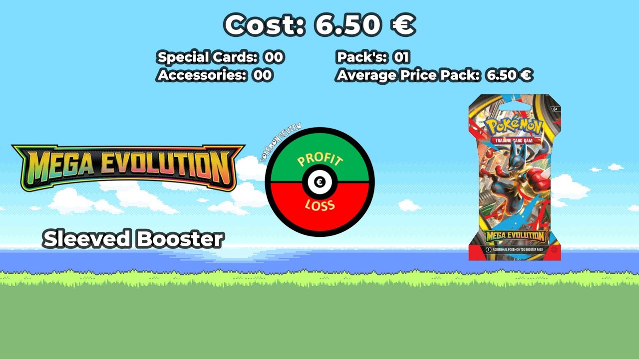 PROFIT OR LOSS? MEGA EVOLUTION • SLEEVED BOOSTER 1/4