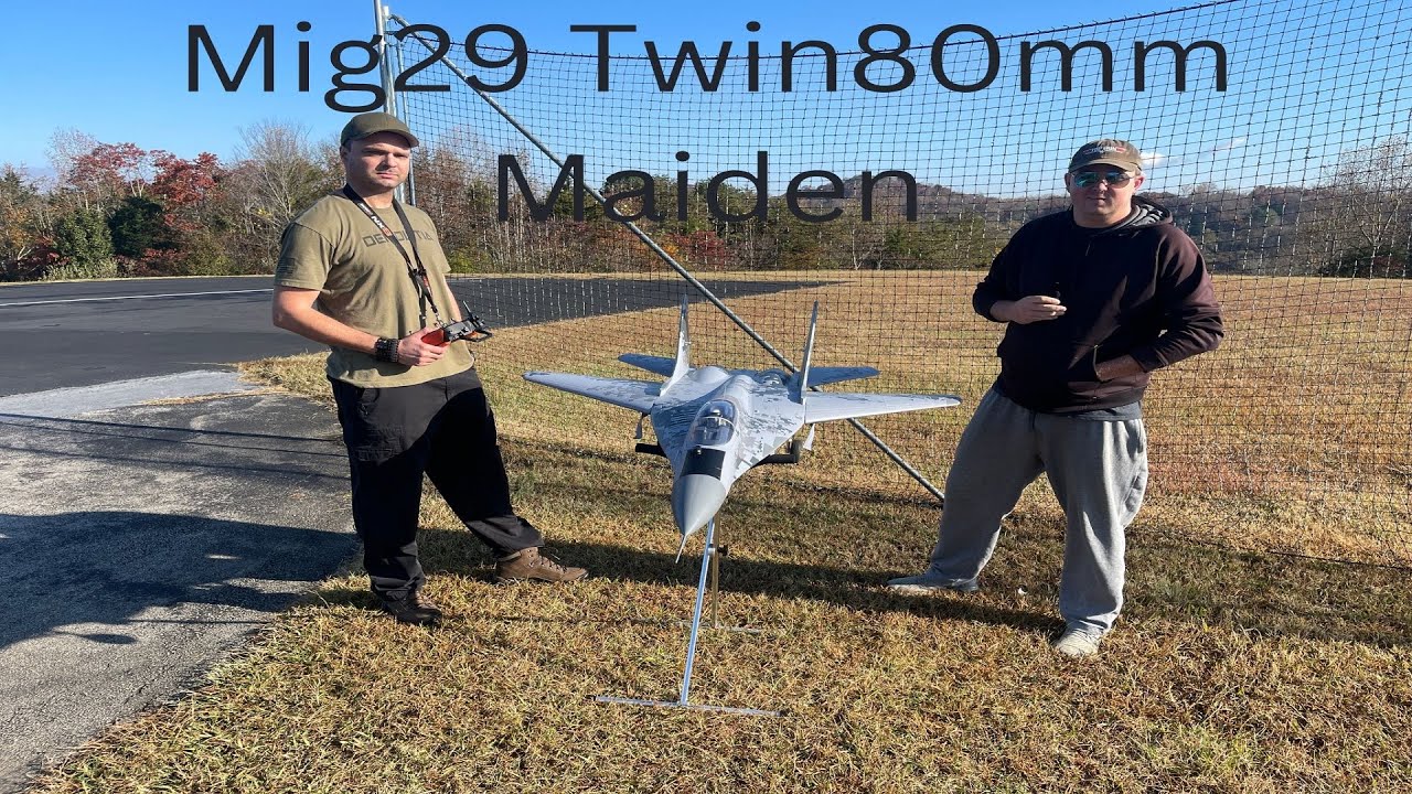 Freewing MiG-29 Twin 80mm - Maiden w/ Pilot Mike *Crash Landing*?