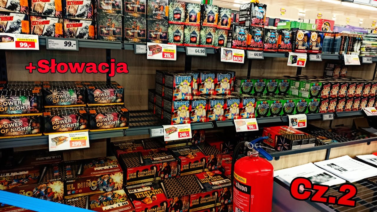 Wjazd do market&oacute;w/na stragany po Fajerwerki 💥 Pirozakupy - Vlog i klimat przedsylwestrowy, petardy!