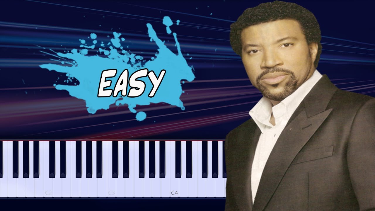 Lionel Richie - Hello EASY Piano Tutorial