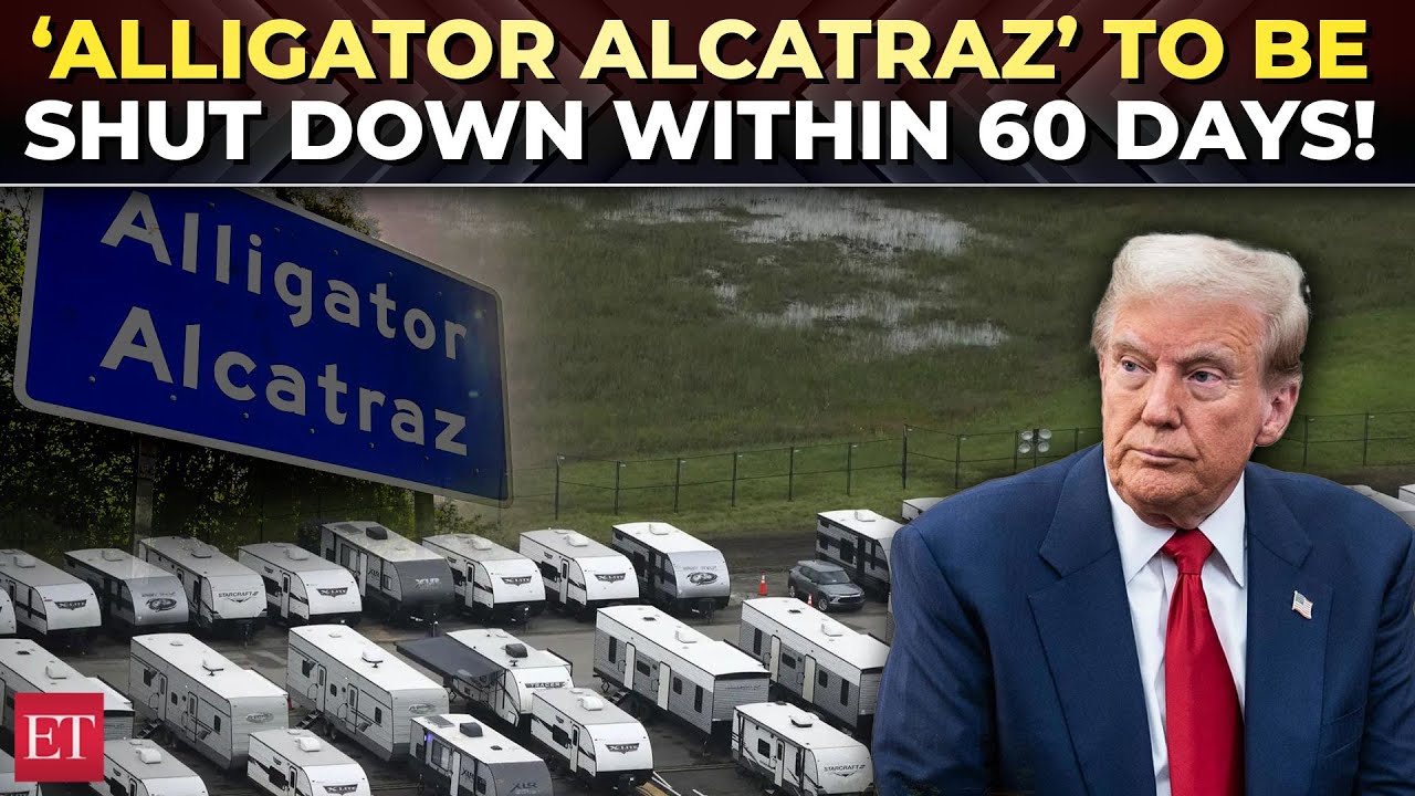 Judge drops bombshell! Trump’s ‘Alligator Alcatraz’ to shut down in 60 days | US migrants crisis