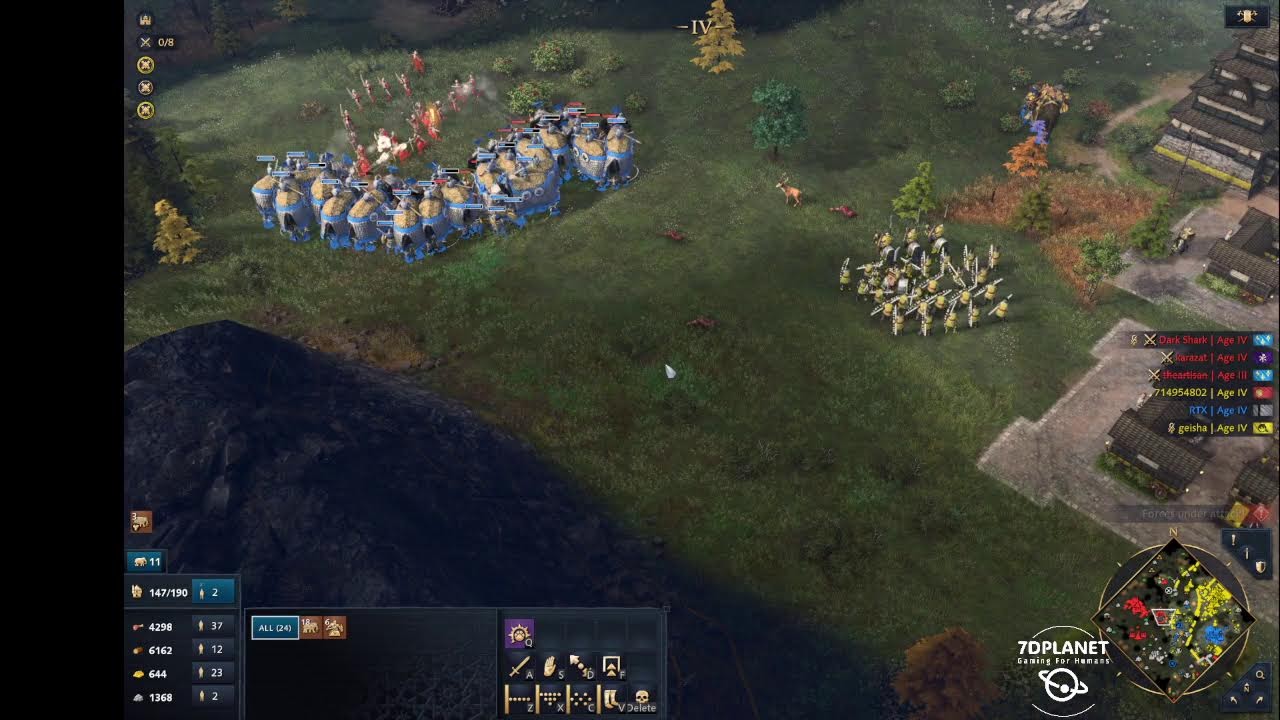 Age Of Empires IV Team Ranked Battle Match