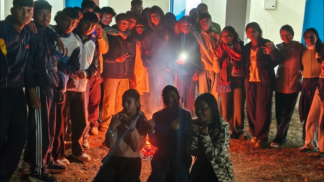LAST DAY of NSS CAMP GIC GOPESHWAR..... Morning to CAMP FIRE.....