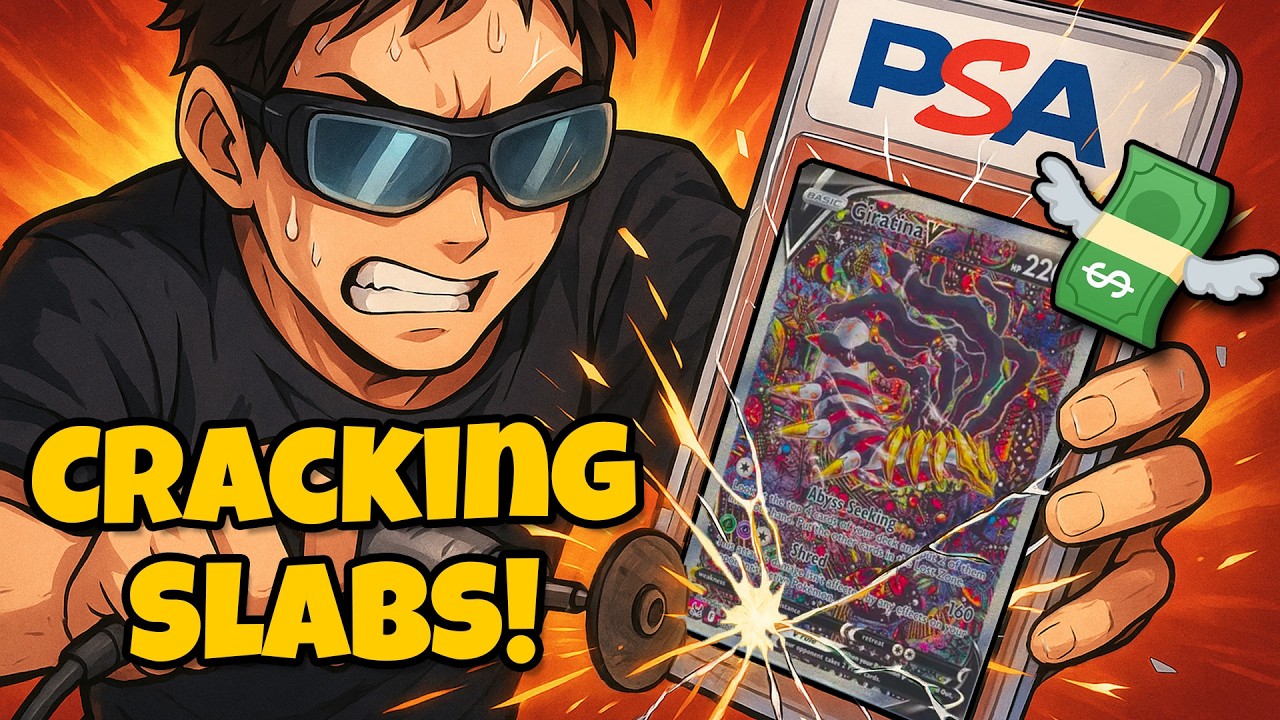 PSA Slab CRACKING Challenge &ndash; Every Tool Tested!