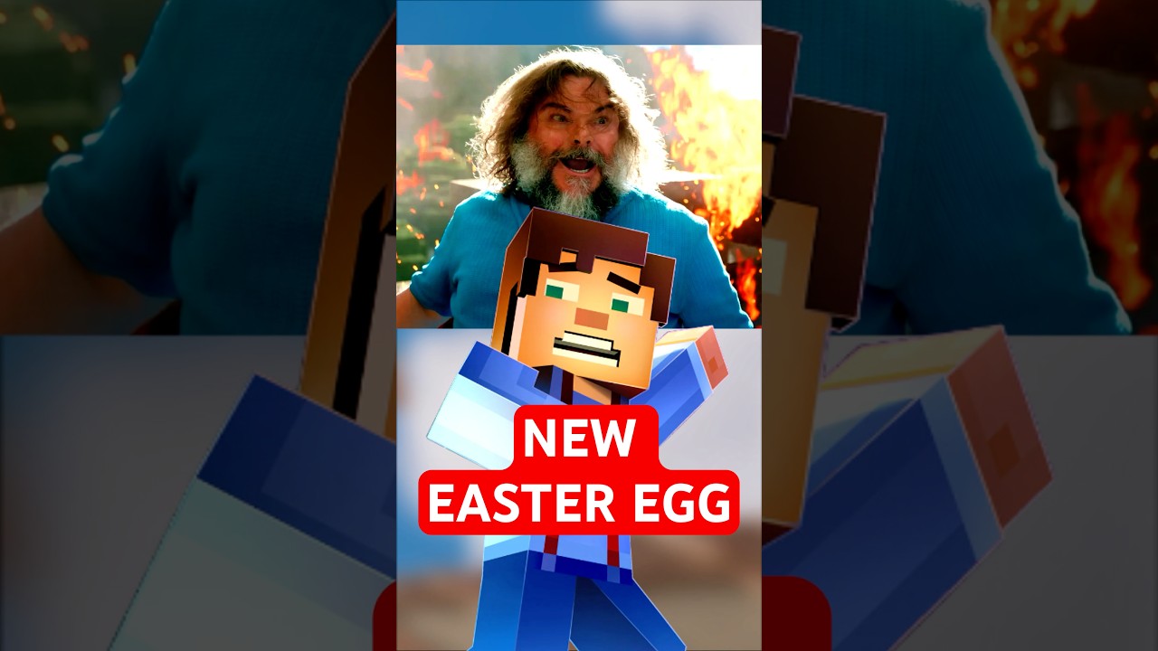 NEW Minecraft Story Mode Easter Egg in the Movie!? &ndash; Jesse & Steve