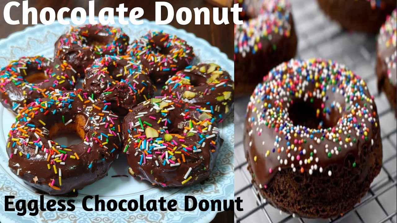 Eggless Donuts | Soft, Fluffy, Easy Donuts | Glazed Donuts | एगलेस डोनट रेसिपी |Atarangi khana 