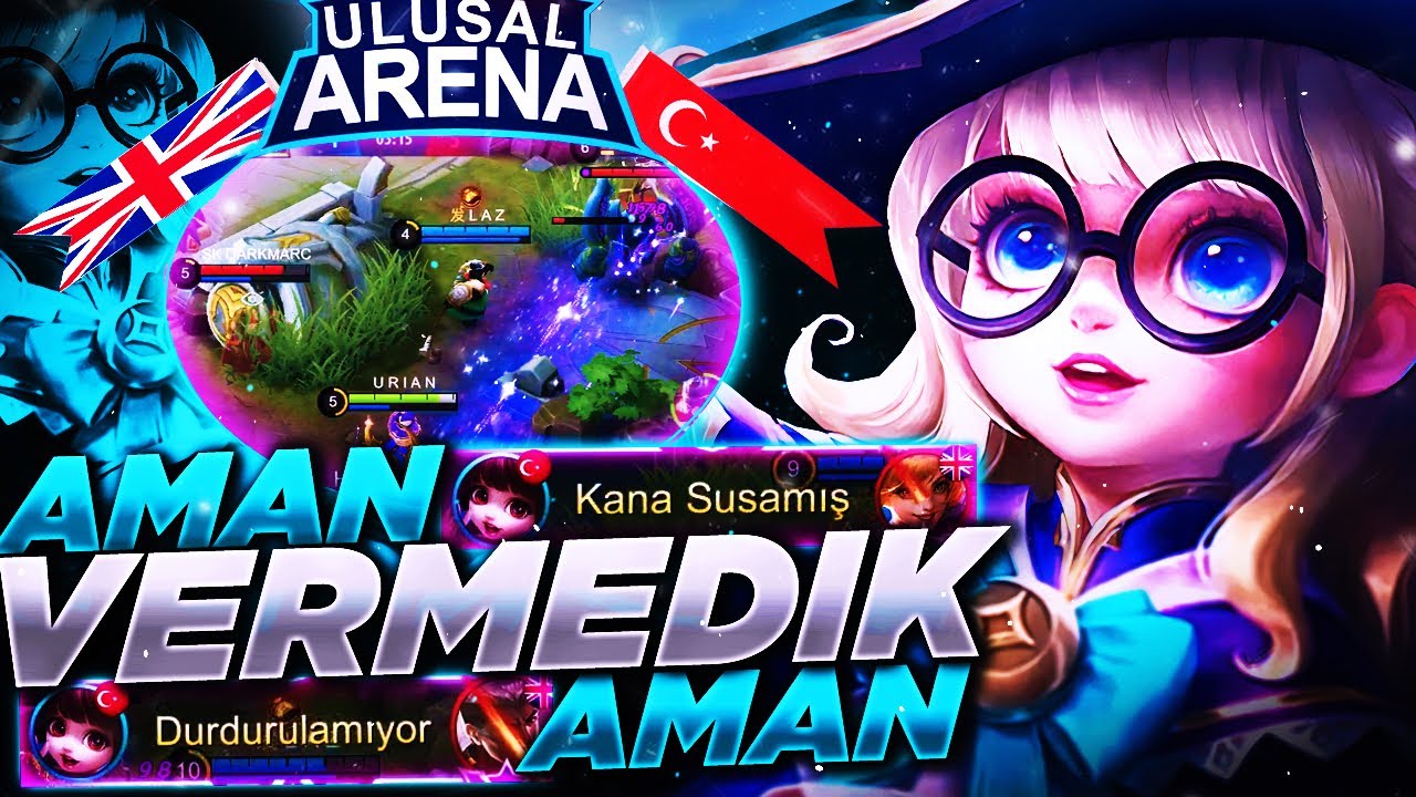 T&Uuml;RKİYE vs İNGİLTERE ULUSAL MA&Ccedil; | EN ZORLU RAKİBİMİZE NEFES ALDIRMADIK! | Mobile Legends