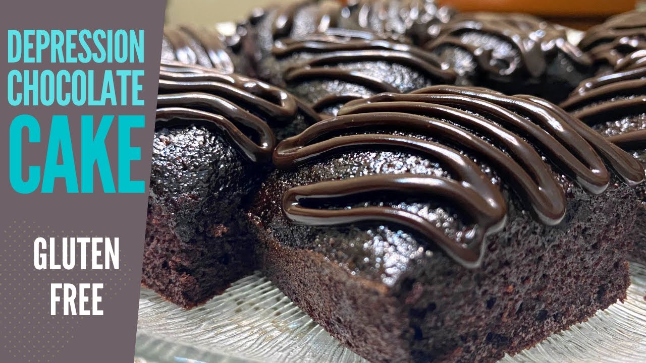 Gluten Free Depression Chocolate Cake