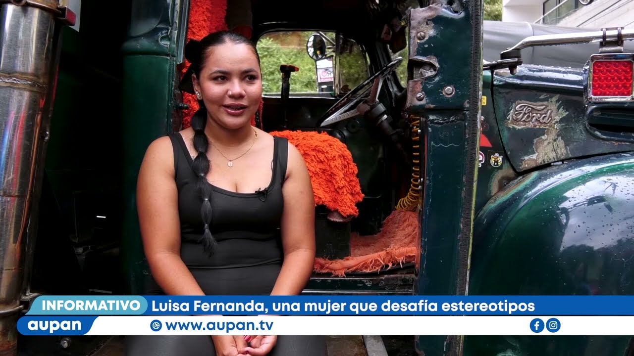 Pasión y valentía detrás del volante de una volqueta - Informativo Aupan