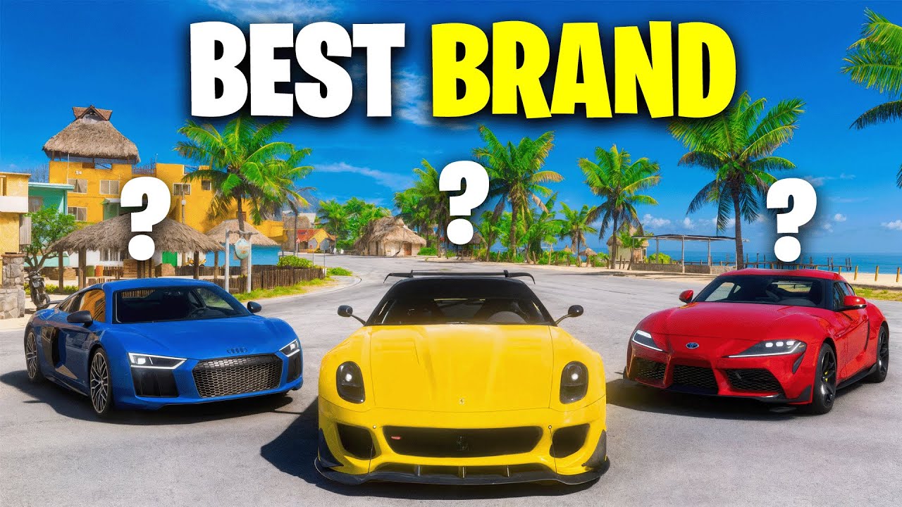 Best Car Brand in Forza Challenge!