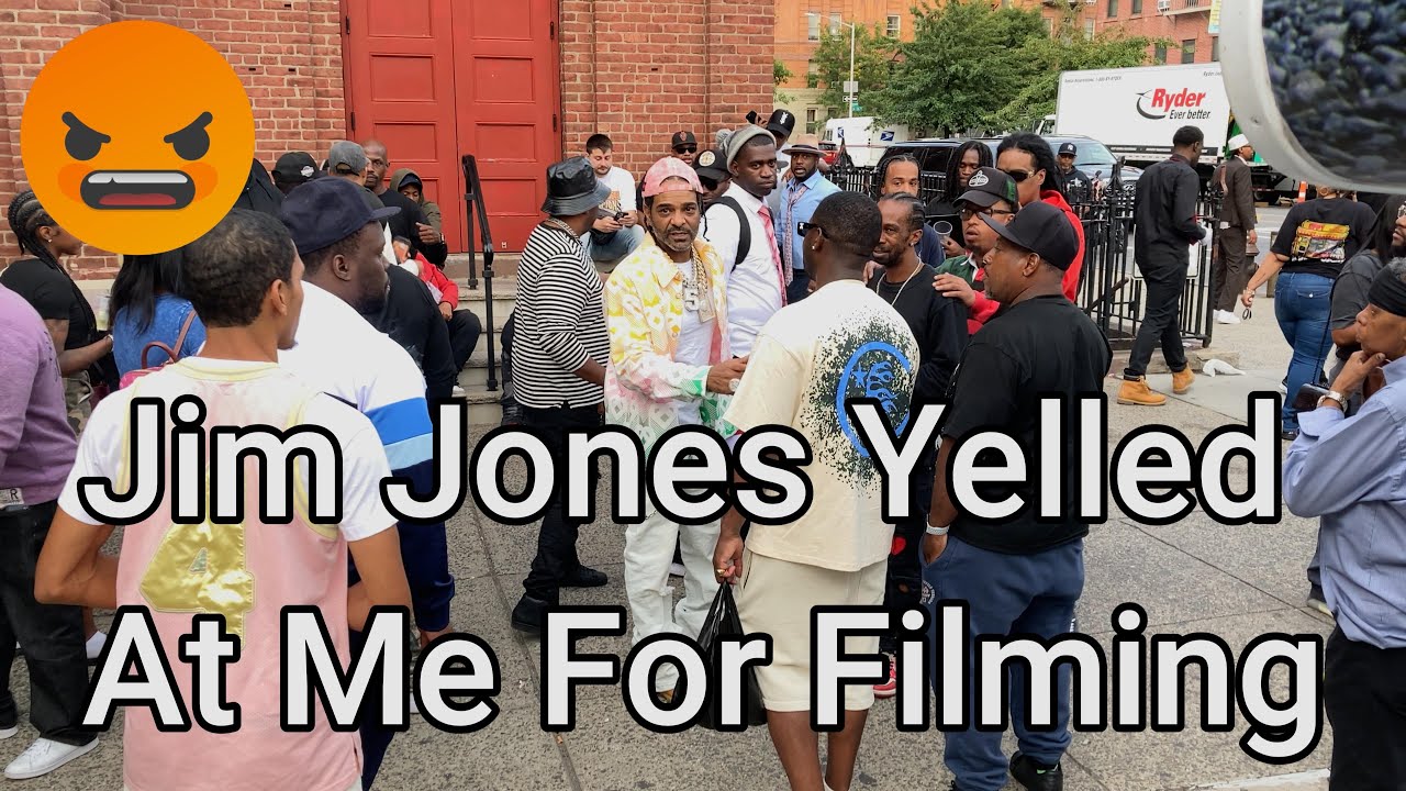I Got Yelled At by Jim Jones ! Behind the Scenes of Jim Jones' ‘Church Steps’
