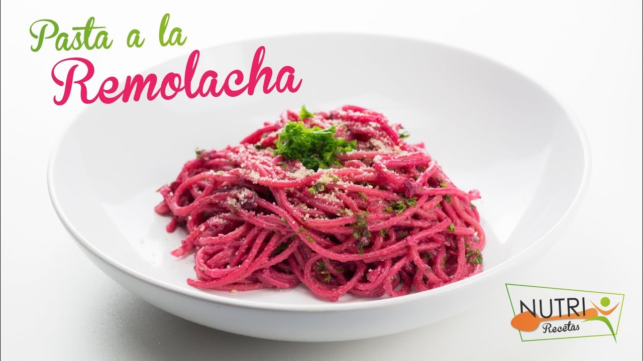 Pasta a la Remolacha #NutriRecetas / Nutriva CR