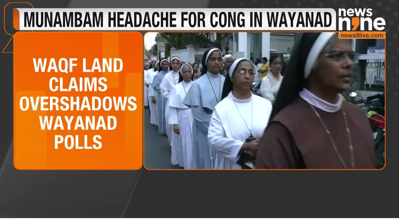 Protests Intensify in Kerala Over Waqf Land Claim; Syro-Malabar Church Shows Solidarity