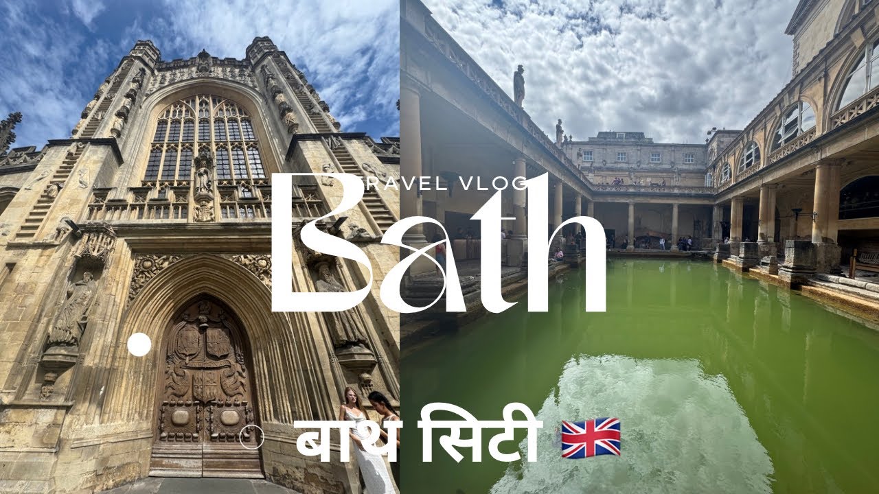 Exploring Bath: England’s Timeless City of Beauty!Hindi Vlog#bath #england #unitedkingdom 