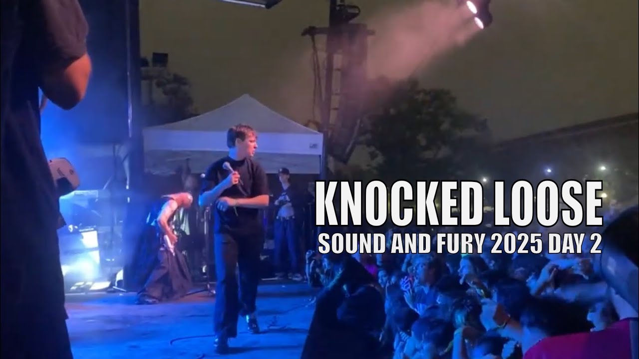 Knocked Loose Headlines Sound & Fury 2025 Day 2 | Crushing Hardcore Set in LA (Full Performance)