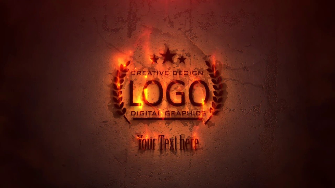 Epic Fire logo intro - Intro Animation #89
