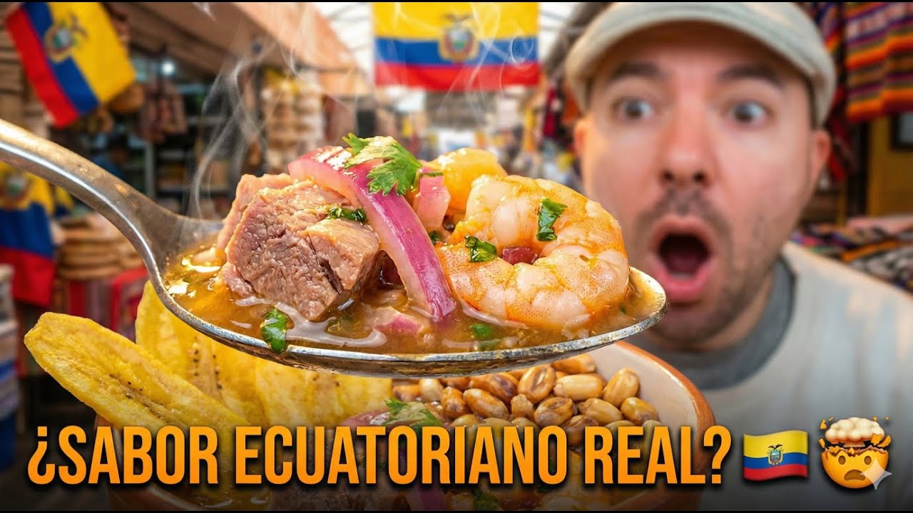 LA COMIDA DE ECUADOR DEBERÍA SER ILEGAL 🤤 (Casi Lloro)