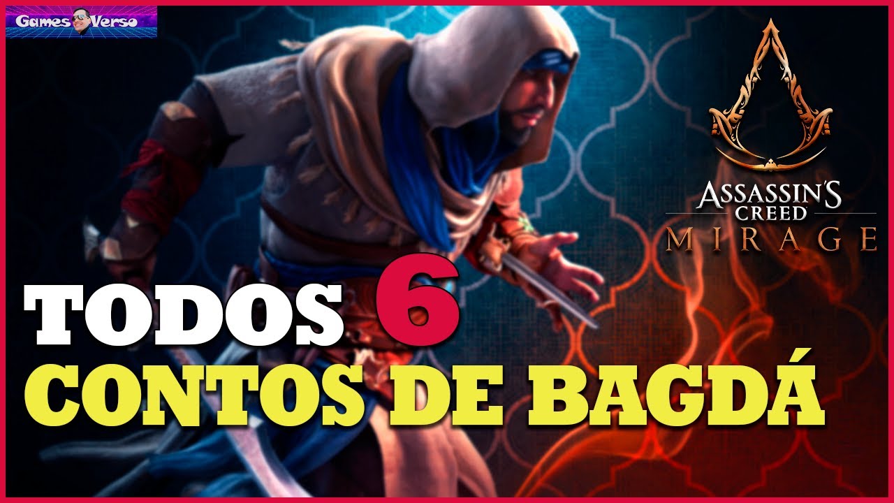 Todos Contos de Bagdá - Assassin's Creed (AC) Mirage | Guia Completo
