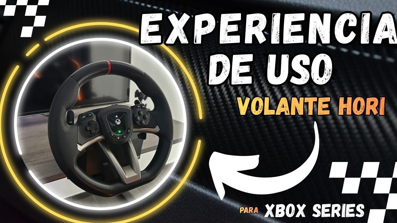 ✅ EXPERIENCIA de uso VOLANTE HORI para XBOX Series S [INCREIBLE]😳🤯👾🏎️