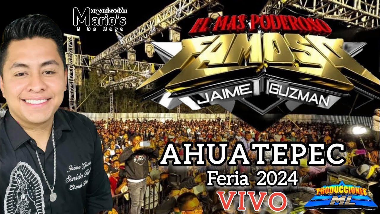 Sonido Famoso🎡🎠 AHUATEPEC feria 2024🎢🎪