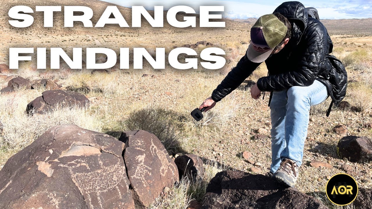 A Remote Petroglyph Site In the Mojave Desert