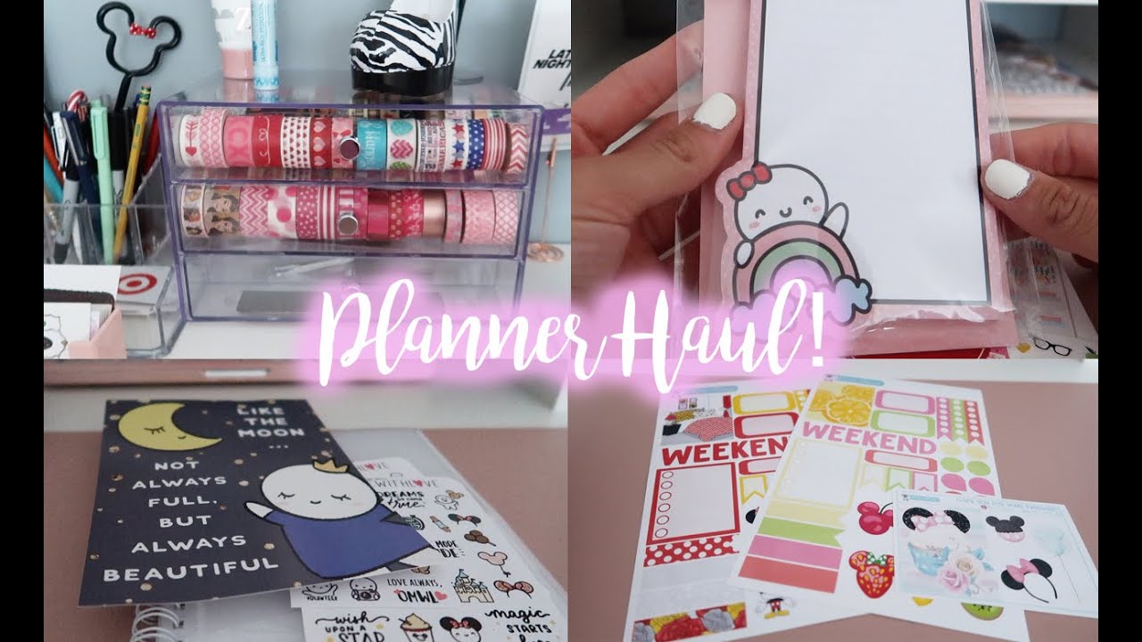 Planner Sticker & Accessory Haul | Spring 2020