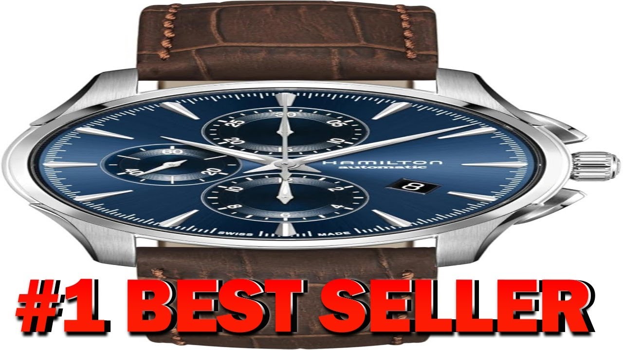Hamilton Jazzmaster Automatic Men's Watch 42mm Stainless Steel Case Swiss Made Blue - B07RBTMV6M