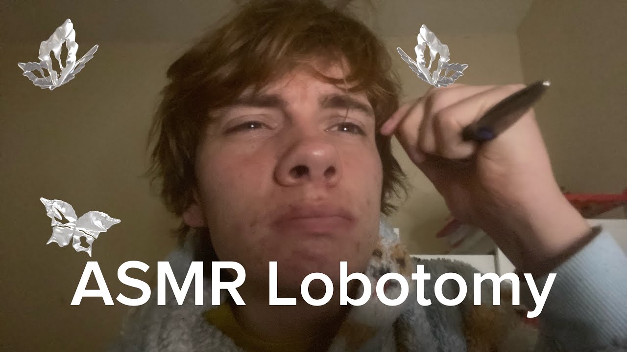 ASMR Lobotomy, (mouth sounds, mic scratching, whispers!)