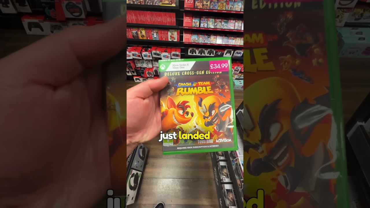 Crash team rumble is out TODAY #gaming