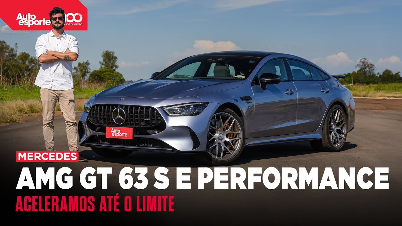MERCEDES-AMG GT 63 S HÍBRIDO é V8 DE 843 CV com ALMA DE F1 para você 