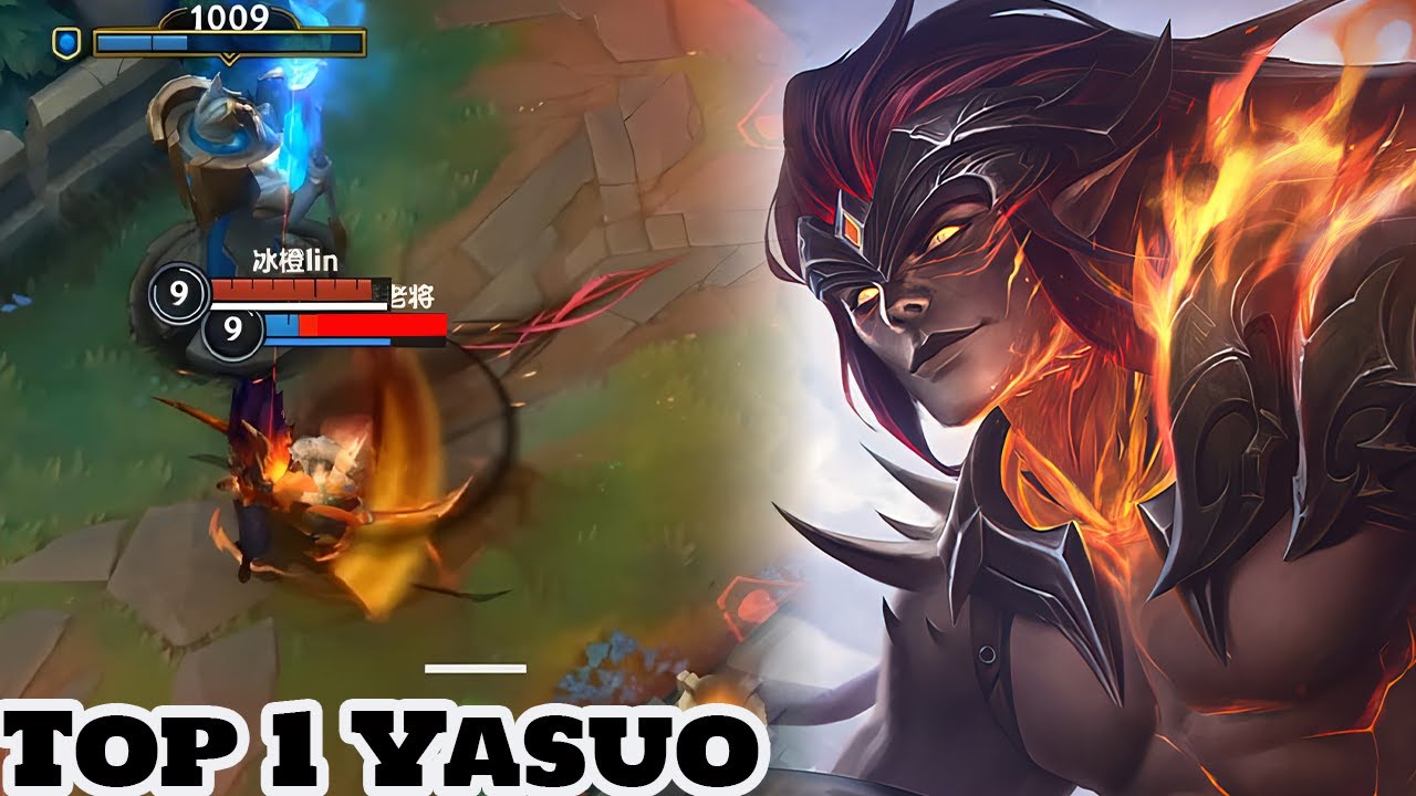 Wild Rift Yasuo - Top 1 Yasuo Gameplay Rank Master Season 15