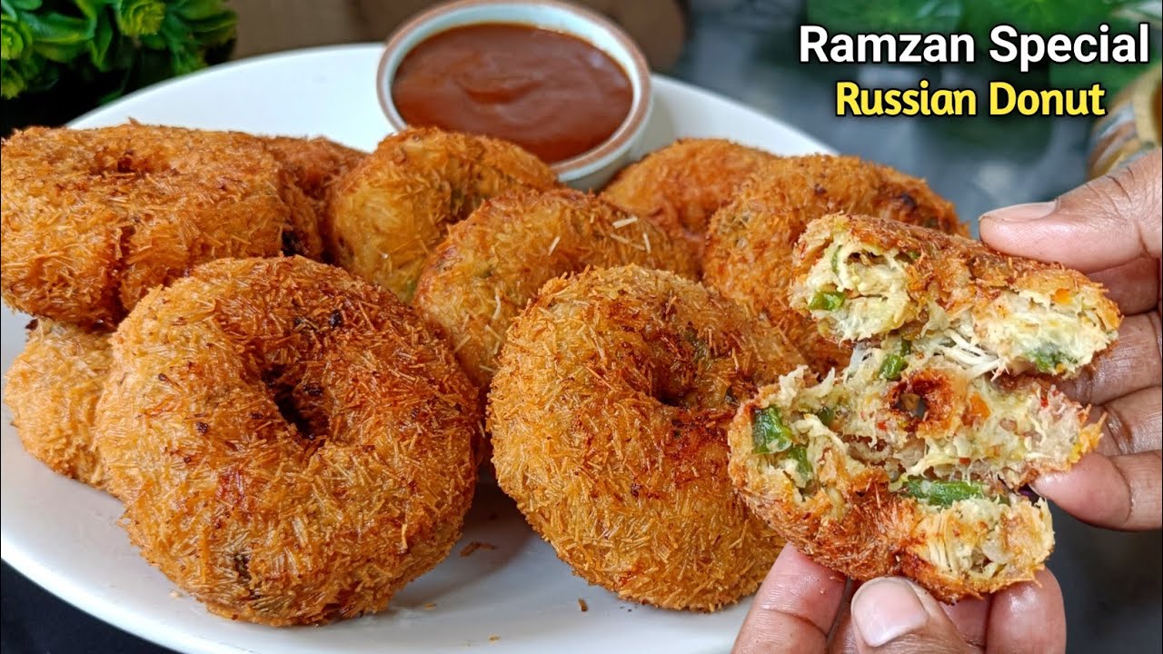 Make and Store Chicken Donuts for Ramzan | Ramzan Special Crispy Chicken Donuts Recipe 