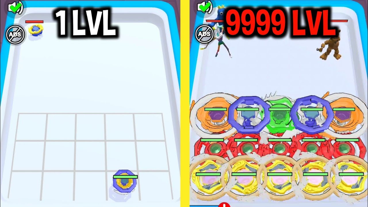 MAX LEVEL in Spinner Merge Game