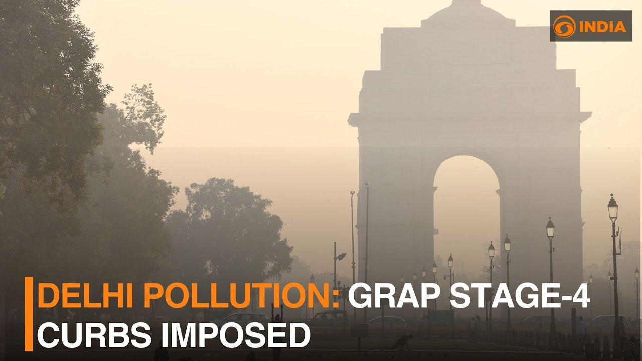 Delhi pollution: GRAP Stage-4 curbs imposed | DD India