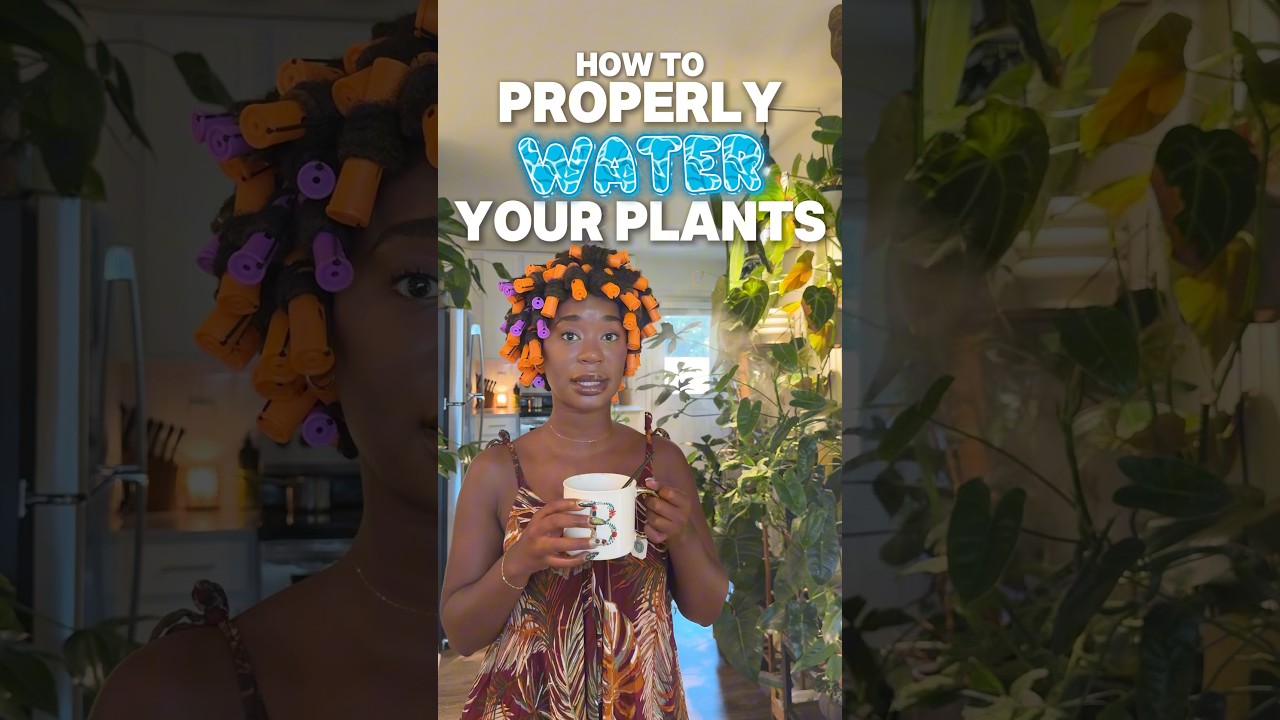 Y&rsquo;all still don&rsquo;t know how to properly water your plants?! 😔🪴💦 #plants #plantmom #plantlover