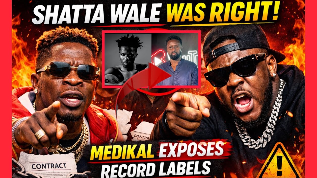 	“Shatta Wale Was Right All Along! 😱 Medikal GOES HARD on Kwesi Arthur’s Former Label Manager”