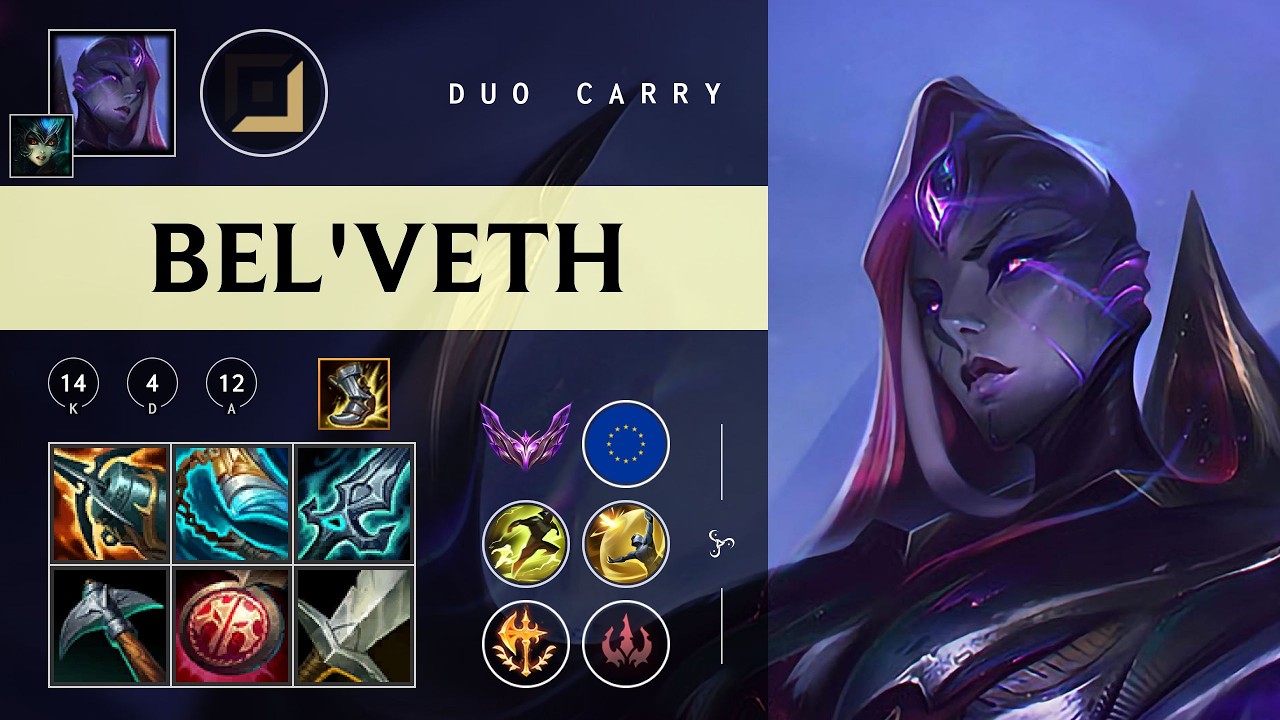 Bel'Veth Carry vs Xayah - EUW Master Patch 26.05