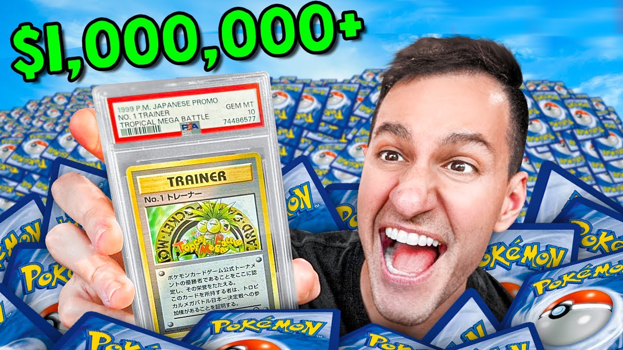 Grading a $1,000,000 Pokemon Cards Collection!
