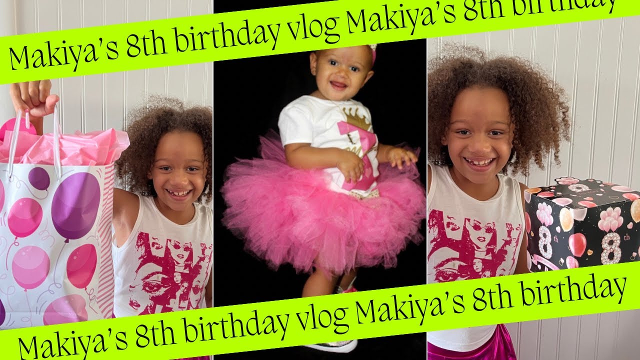 BIRTHDAY VLOG FOR MY NIECES 8th BIRTHDAY | BIG LEO ENERGY + GIFT SHOPPPING