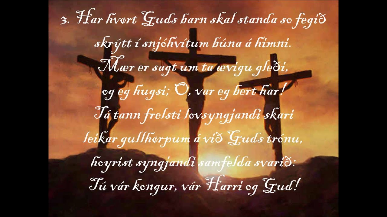 Mær er sagt um ein stað í tí høga - Familjan Poulsen