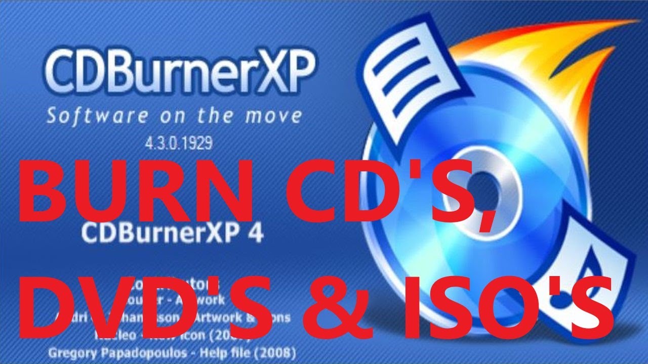 Лучшая бесплатная программа для записи дисков: CDBurnerXP