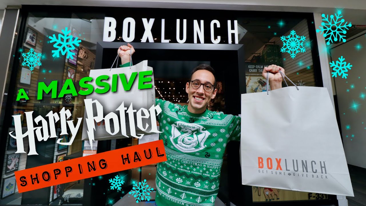 A MASSIVE HARRY POTTER SHOPPING HAUL | BoxLunch 12 Days of Giving