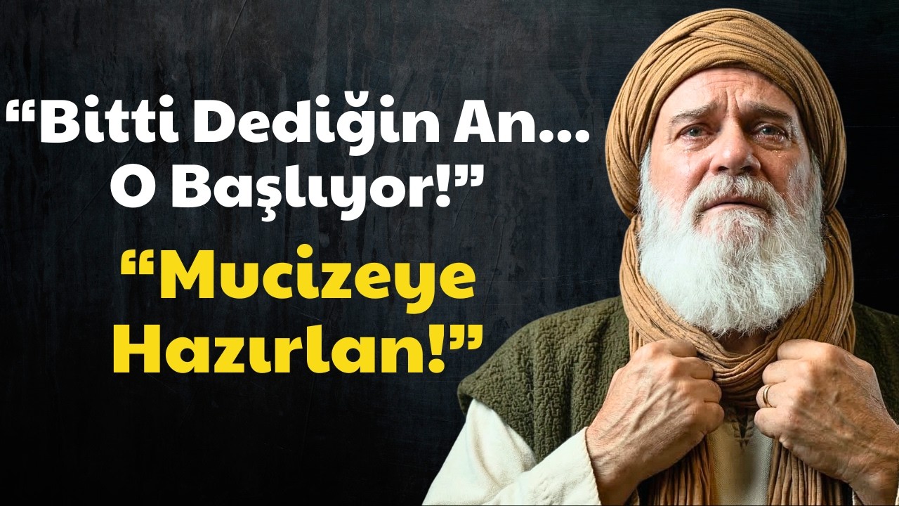 Bitti Dediğin An: İlahi Dokunuşun Başlangıcı