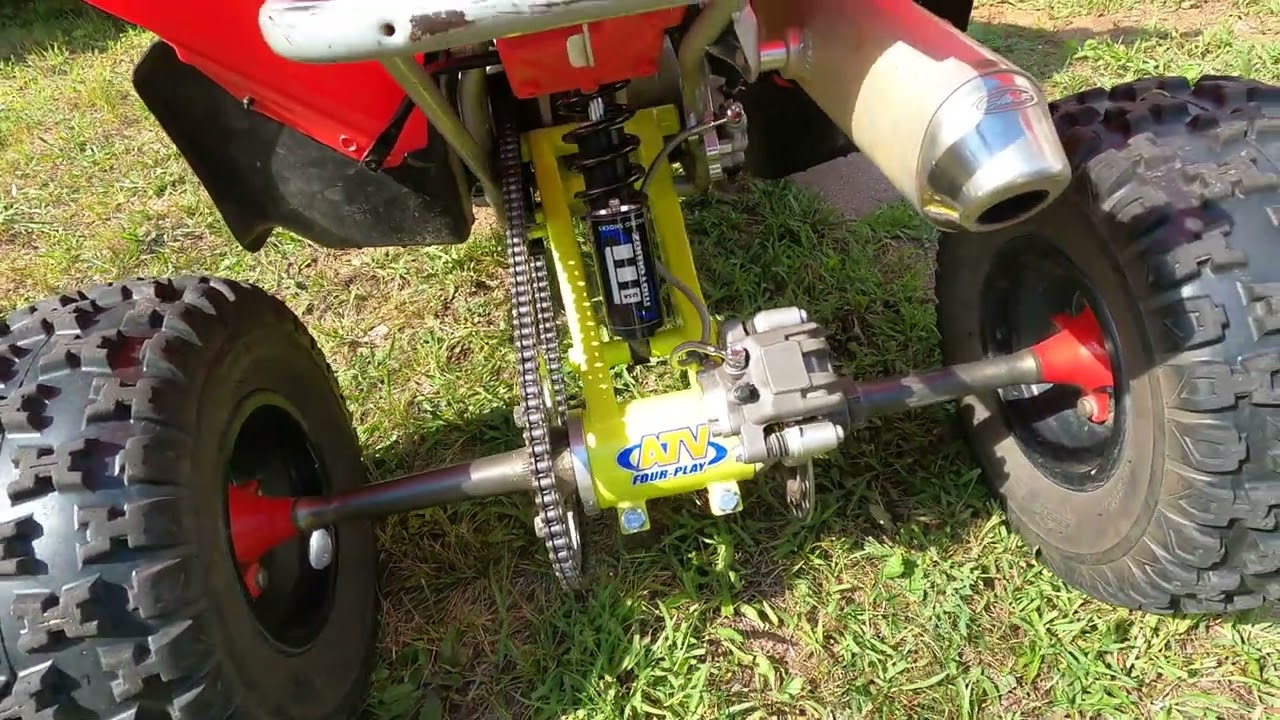 ATV Four Play's TRX 90 XC walk around.