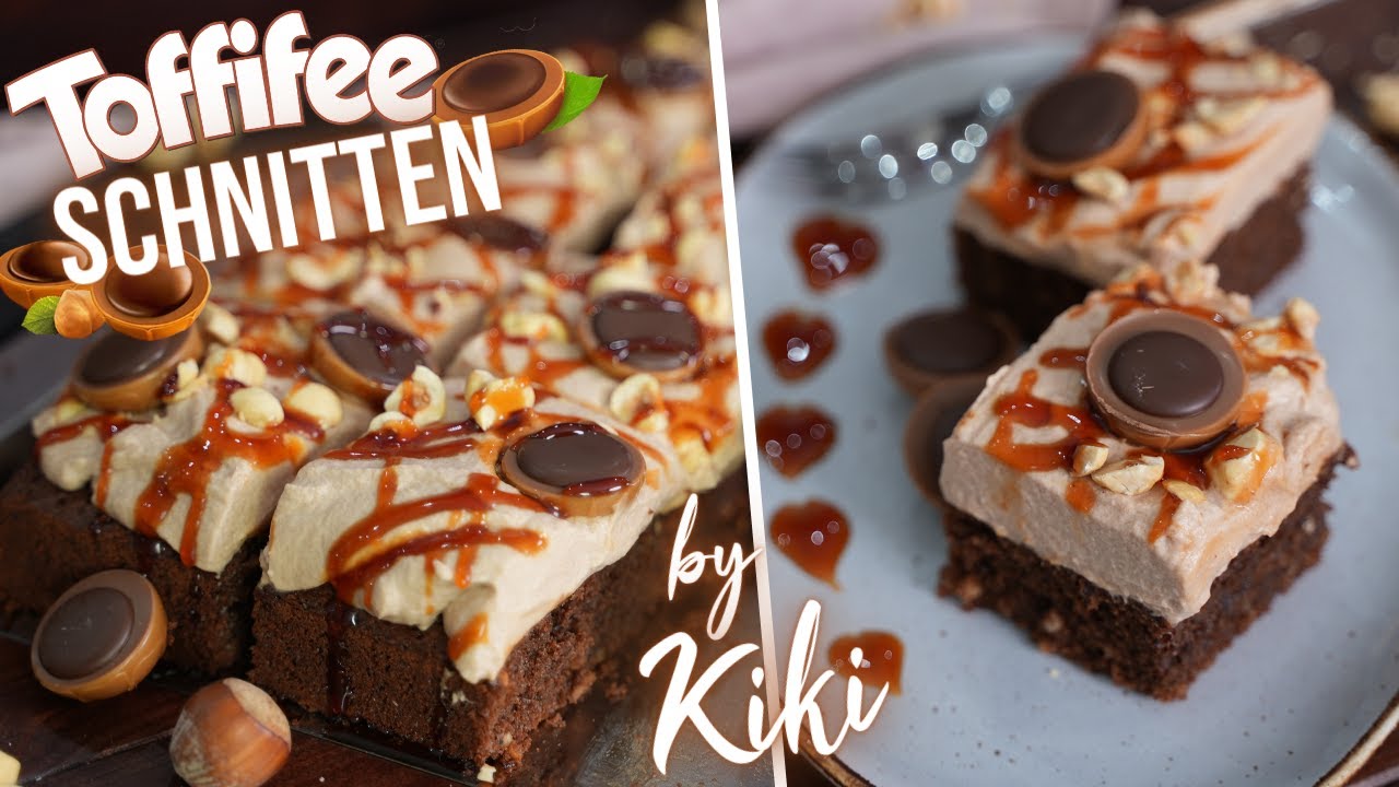 Toffifee Schnitten / Nuss-Nougat-Schnitten ganz einfach und so lecker 🤤