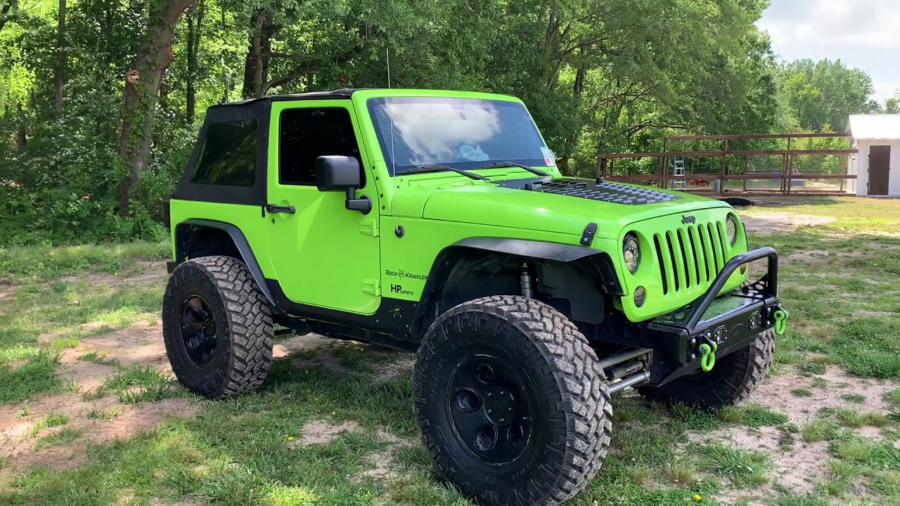 Walkaround of my Personal 2012 Gecko Green Jeep Wrangler JK on 37's!!