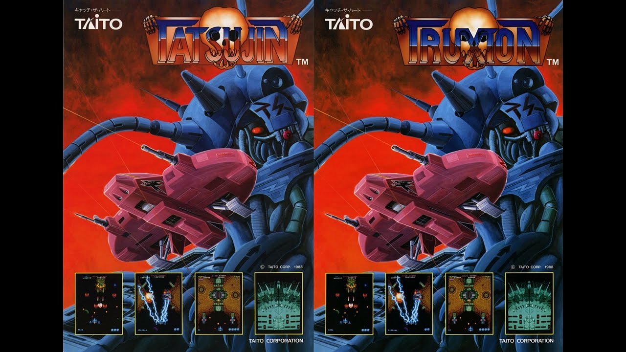 【4K】Toaplan TRUXTON・TATSUJIN - Original Soundtrack